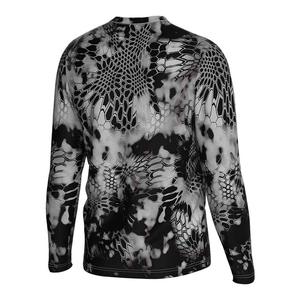 Chemise de pêche sur glace personnalisée à manches longues, vêtements thermiques de performance pour l'extérieur, logo personnalisé, sublimation, broderie, OEM, ODM, vente en gros - Product Image 4