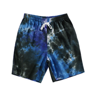 Shorts d'été légers tie-dye pour hommes, shorts de sport avec poches latérales, cordon de serrage, respirants, en promotion - Product Image 5