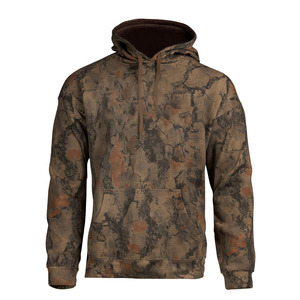 Sweat-shirt à capuche unisexe camouflage Real Tree, streetwear, mode urbaine, pull-over, logo personnalisé, fournisseur OEM en gros - Product Image 1