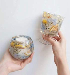 High Quality Resin Candle Holder For Home Decor Handmade Multi Color Resin Candle Stand <b>Tealight</b> Birthday Party Christmas Decor - Product Image 3