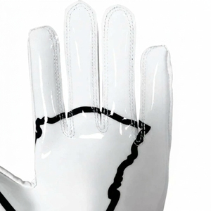 New Arrival High Quality Breathable Full Finger <b>Sticky</b> Football Receiver Gloves Sports Training American Football Gloves - Product Image 5