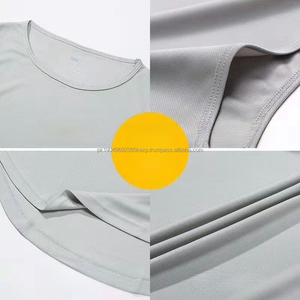 <b>Mens</b> New Design <b>Vest</b> Tops Oversized Gym tank Top Singlets Quick Dry Basketball Train tank Top - Product Image 3