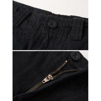 Shorts cargo décontractés pour hommes, tricotés, doublés, respirants, coupe décontractée, multi-poches, haute qualité