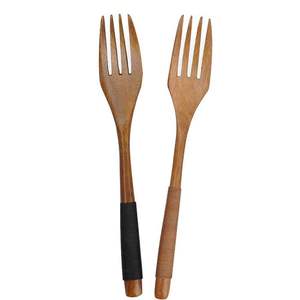 Oferta Especial: Utensilios de Madera para Ensaladas, Ecológicos, Aptos para Lavavajillas, para el Hogar, Cocina, Fiestas y Mesa, Venta Directa de Exportador Indio - Product Image 2