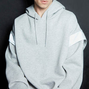 Sudaderas con capucha de lujo casuales de algodón con logotipo personalizado, bordado de forro polar, de gran gramaje, lisas, para hombre, con calefacción. - Product Image 5