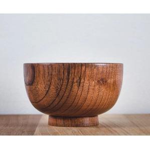 Bol en bois écologique, grand bol à salade pour la cuisine et la table à manger - Product Image 4