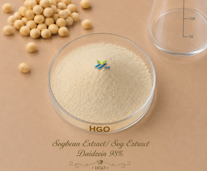 HGO Factory Direct Supply of Pure Natural Soybean Extract/ Soy Extract (Health food Grade) Daidzein 98% (Standardized Extract) - Product Image 1