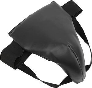Protège-entrejambe de boxe professionnel pour homme, prix d'usine, en cuir de vachette véritable, écologique, MMA Muay Thai, couleurs personnalisées - Product Image 1