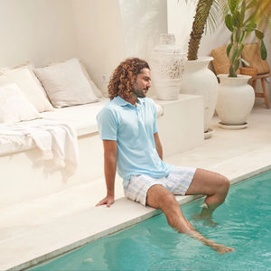 Camiseta de Manga Corta con Botones Ultifresh Unisex, Tejida en Poliéster Certificado, Cómoda, Ligera, Ecológica y de Secado Rápido, Color Sólido - Product Image 2