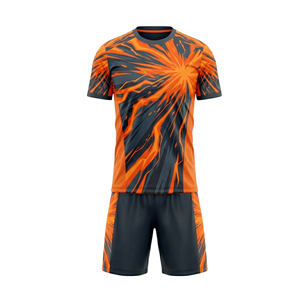 Uniforme de Fútbol Personalizado Sublimado, Transpirable, para Equipos, Venta al Por Mayor, Tela de Malla para Todas las Temporadas - Product Image 5