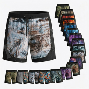 Pantalones Cortos Deportivos Transpirables para Gimnasio, para Todas las Temporadas, con Bolsillos, para Correr, Entrenamiento, Fitness, Levantamiento de Pesas - Product Image 1