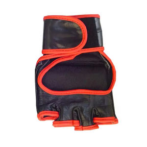 ถุงมือชกมวย MMA แบบมืออาชีพ หนังแท้ สำหรับฝึกซ้อม ต่อสู้ คิกบ็อกซิ่ง ซ้อมมวยไทย MMA - Product Image 5