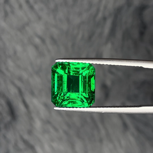 Fine Quality Natural Zambian Emerald Square Cut Green Loose Emerald Gemstone for Jewelry Making - Product Image 1