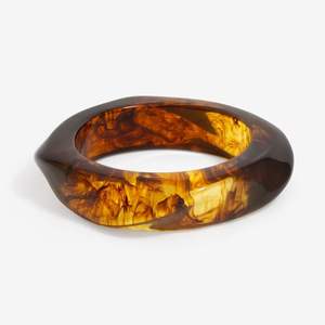 Anneau de serviette en résine de qualité supérieure avec accent doré pour une expérience culinaire de luxe - Product Image 5