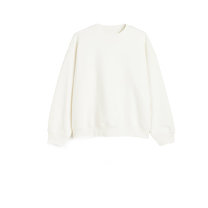 เสื้อสเวตเชิ้ตคอกลมผู้ชาย พรีเมียม ผ้าฝ้ายถักนิตติ้ง 100% ระบายอากาศได้ดี เป็นมิตรกับสิ่งแวดล้อม ลายพิมพ์นูน ดีไซน์โลโก้ด้านหน้า - Product Image 1