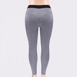 Mallas lisas para mujer, mallas de cintura alta, ropa de gimnasio personalizada para mujer, mallas sin costuras de talla grande para mujer, ropa deportiva, pantalones de Yoga - Product Image 3