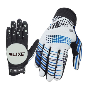 ELIXE Gants de course à doigts entiers en nylon antidérapants et respirants pour le cyclisme en plein air, fermeture à boucle et crochets unisexe - Product Image 4