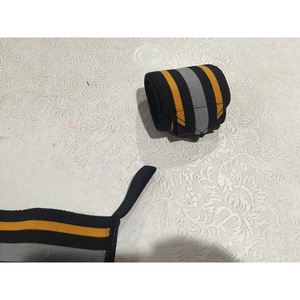 Service OEM, bandes de poignet pour haltérophilie personnalisées, poids lourd, super résistance, bandes de poignet pour entraînement croisé, respirantes, élastiques, naturelles - Product Image 5