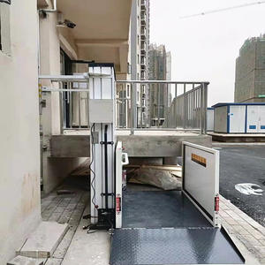 Lift Kursi Roda Vertikal Elektrik Portabel untuk Penggunaan di Rumah dengan Rentang Ketinggian 1m hingga 7m - Product Image 3