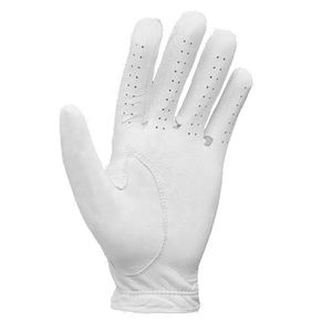 High Quality Sheepskin Left Hand Golf Gloves Adjustable Wrist <b>Strap</b> UV Protection Comfortable Breathable New Trendy Sports Gear - Product Image 6