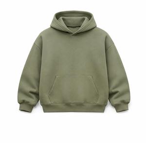 Sweat-shirt à capuche oversize pour homme en molleton 100% coton, coupe ample, poche avant, décontracté, pour l'hiver, écologique, ODM - Product Image 1