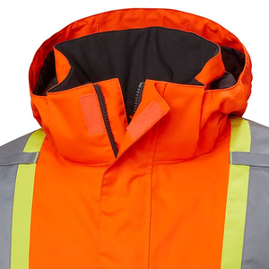 Men's Winter Summer Waterproof Security Work <b>Jacket</b> Reflective Coat for <b>Workers</b> in Mechanic Industries Related Safety <b>Jackets</b> - Product Image 6