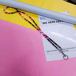 Cadena corporal de ganchillo con cuentas, estilo clásico, ecológica, con incrustaciones, impresa con UV, forma personalizada, para fiesta de compromiso, llavero bohemio - Product Image 2