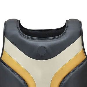 เสื้อเกราะป้องกันตัวสำหรับฝึกซ้อมมวย คุณภาพสูง ผลิตจากหนัง PU ทรงปกติ ไม่มีแขนเสื้อ - Product Image 6