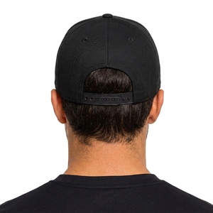 Gorra de Béisbol de Primera Calidad, 6 Paneles, Algodón, Logotipo Bordado, Gorra Casual Ajustada para Hombre, Gorras de Béisbol Negras en Venta - Product Image 2