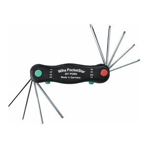 ชุดประแจขวดตัวอย่าง-Wiha CRV Pocket Tool สำหรับห้องปฏิบัติการและการบำรุงรักษา - Product Image 2