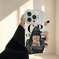 Coque iPhone CP Compagnie 13 Mini I Phone 14 CP Compagnie Coque Coque CP Compagnie iPhone 11 IMD Argent Couverture 12 15 16 17 Air XS