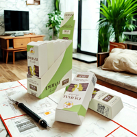 Boîtes d'emballage en carton pour barres chocolatées, personnalisables, avec impression et gaufrage, recyclables, ensemble combiné avec laminage mat et revêtement UV