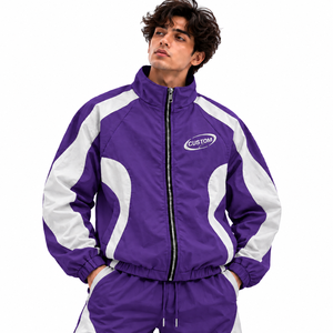 <b>Men</b> Nylon Rain <b>Jacket</b> Lightweight <b>Waterproof</b> Windbreaker Outdoor Travel <b>Packable</b> Hooded Zip Front Breathable Shell Regular Fit - Product Image 5
