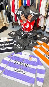 เสื้อโปโลแขนยาวพิมพ์ลายแบบซับลิเมชั่นสั่งทำพิเศษ คุณภาพพรีเมียม - Product Image 4