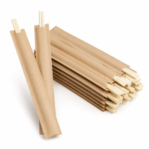 ตะเกียบไม้แบบใช้แล้วทิ้ง วัสดุธรรมชาติ พื้นผิวเรียบ ดีไซน์น้ำหนักเบา - Product Image 1