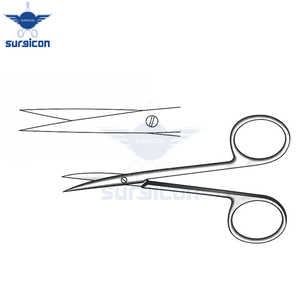 Ciseaux chirurgicaux Iris-Kilner 11,5 cm (4½ pouces) en acier inoxydable, droits, tranchants, réutilisables, pour la chirurgie plastique - Product Image 5