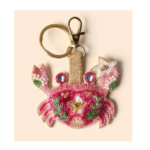 Handmade Seed Beads <b>Turtle</b> Keychain Art Deco Design High Quality 5x7cm for Bags Purses Backpacks Girls Gifted Accessory - Product Image 5