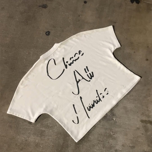 Logo personnalisé, impression silicone haute densité, mélange coton éponge, coupe courte, épaules tombantes, style streetwear, coupe ample et carrée, séchage rapide - Product Image 3