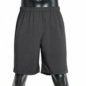 New Arrival Awrah Covering Shorts for Muslim Men Double <b>Layer</b> Swimwear Knee Length High Waist Inner Compression Activewear Short - Product Image 5