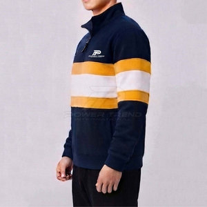 เสื้อสเวตเชิ้ตผู้ชายแบบสวมใส่สบายสำหรับฤดูหนาว ทรงโอเวอร์ไซส์ คอซิป ¼ ซิป แขนยาว แห้งเร็ว ระบายอากาศได้ดี เหมาะสำหรับการเดินทางกลางแจ้งและใช้ในชีวิตประจำวัน - Product Image 3