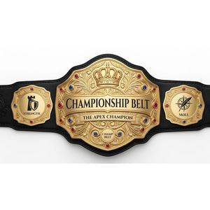 Ceintures de championnat personnalisées haut de gamme, prix d'usine OEM/ODM, fournisseur de finitions personnalisées durables de haute qualité - Product Image 1
