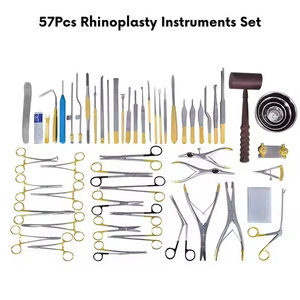 Instrumentos confiables para cirugía plástica, kit de herramientas médicas de acero inoxidable para cirugía estética, equipo quirúrgico reutilizable para hospitales. - Product Image 1