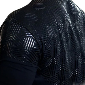 T-shirt personnalisé imprimé respirant à adhérence optimale, coupe ajustée, teint en fil, 90 % coton 10 % élasthanne, pour le sport et la gym au printemps - Product Image 4