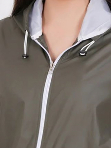 OEM Custom Women’s Quick-Dry Windbreaker <b>Jacket</b> – Sweat-Enhancing, Lightweight Gym & Running Coat - Product Image 2