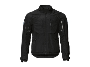 Veste textile unisexe noire pour moto GS Rallye Trophy, Cordura 3 couches, touring/tout-terrain, 4 saisons, aventure/enduro CE, pour homme/femme - Product Image 1