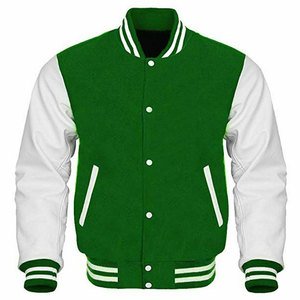 High Quality Embroidery Wool Sleeves Cartoon Patchwork Hooded Letterman Varsity <b>Jackets</b> Unisex <b>Winter</b> <b>Jacket</b> - Product Image 6