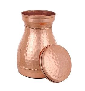 Jarra de Cobre Más Vendida con Tapa Hermética y Antimicrobiana, Favorece el Bienestar en un Estilo de Vida Equilibrado - Product Image 3