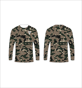 <b>Men</b> <b>Green</b> Yellow Camouflage Long Sleeve <b>T</b> <b>Shirt</b> Abstract Multi Color Pattern Crewneck Tee Casual Streetwear Tops Gym Training - Product Image 5