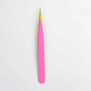 ODM OEM Custom Eyelash Extension Tweezers Professional 6 Piece Straight and Curved Pointed Isolation Tweezers <b>Set</b> 2026 - Product Image 5