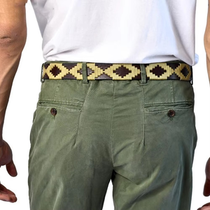 Cinturón Deportivo de Cuero Polo con Bordado a Mano y Logotipo Personalizado, Ropa Ecuestre para Jinete, OEM ODM - Product Image 5